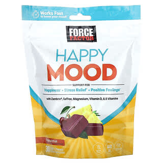 Estado de Ánimo Positivo, Tropical Fruit, 30 soft chews
