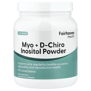 Myo + D-Chiro Inositol Powder, 15 oz (432 g)