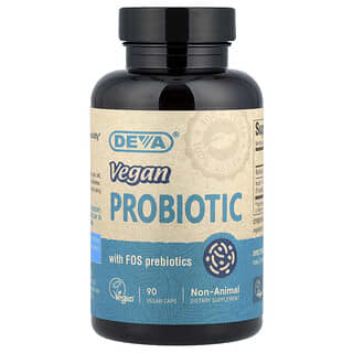 Probióticos con FOS Prebiótico 90 Cápsulas Veganas