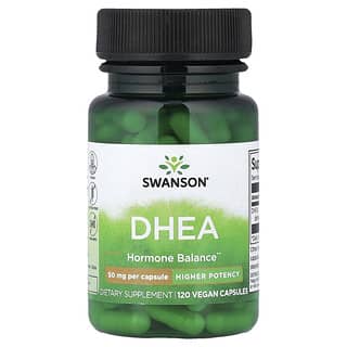 DHEA Alta Potencia 50 mg 120 Cápsulas Veganas