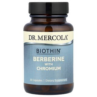 Dr. Mercola, Biothin Berberina con Cromo. 30 caps