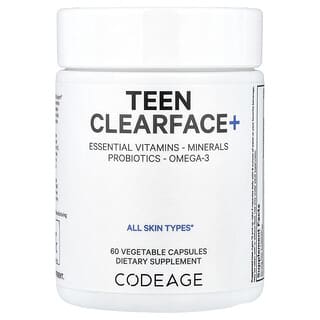 Teen Clearface+, 60 Vegetable Caps