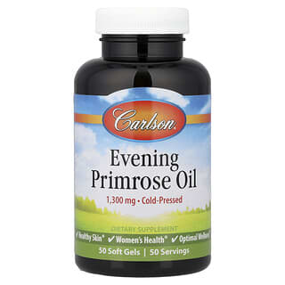 Evening Primrose Oil, 1,300 mg, 50 softgels
