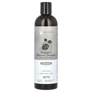 Charcoal Natural Shampoo para Perros, Patchouli, 12 fl oz (354 ml)