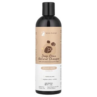 Deep Clean Natural Shampoo, para Perros, Almond + Vanilla, 12 fl oz (354 ml)