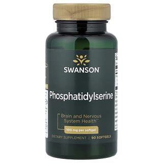 Fosfatidilserina, 100 mg, 90 softgels