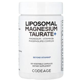 Liposomal Magnesio Taurate+, 120 cápsulas vegetales