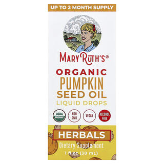 Mary Ruth´s, Aceite de Semilla de Calabaza Orgánica, Sin Alcohol. (30 ml)