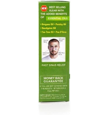 Gotas Nasales Naturales Rescue, Oregano, Eucalipto y Tea Tree. 1.5 oz