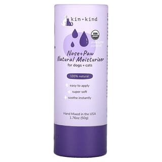 Nose & Paw Natural Moisturizer, para Perros y Gatos, 1.76 oz (50 g)