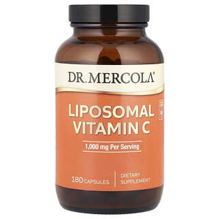 Liposomal Vitamina C, 180 caps (500 mg Per Capsule)