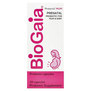 Protectis MUM, Prenatal Probiótico, For Mum + Baby, 100 Million CFU, 30 caps