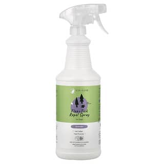 Flea + Tick Repel Spray, para Perros, Lavender, 32 fl oz (946 ml)