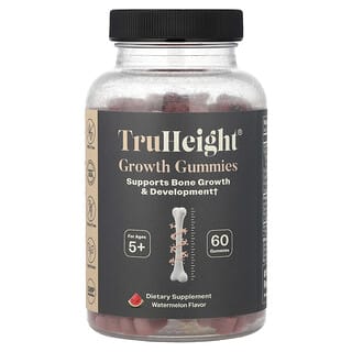 Growth Gomitas, para 5+ Años, Watermelon, 60 Gomitas