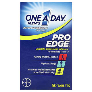 Multivitamínico para Hombre, completo, Pro Edge. 50 tabs.