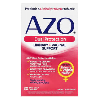 Dual Protection, Urinary + Vaginal Support, 30 Once Daily Capsules, 30 Once Daily caps
