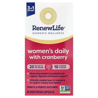 Para Mujer Diario con Cranberry 60 Cápsulas Vegetarianas