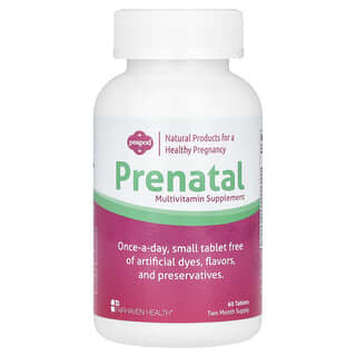 Peapod, Prenatal Multivitamínico Supplement, 60 tabs