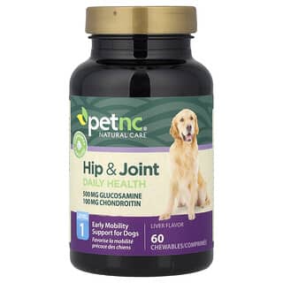 Hip & Joint Daily Health, Level 1, para Perros, Liver, 60 Masticables
