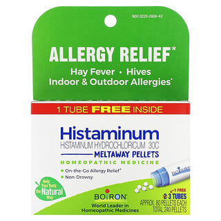 Histaminum Hydrochloricum 30C, 3 Tubes, 80 pellets meltaway Each