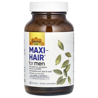 Maxi-Hair para Hombre, 60 softgels