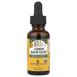 Niños Limón Balm Calm, Alcohol Free, 1 fl oz (30 ml) (213 mg per Serving)