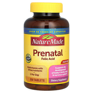 Prenatal Ácido Fólico, 250 tabs