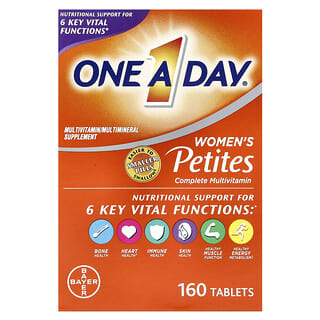 Mujer Petites Complete Multivitamínico, 160 tabs