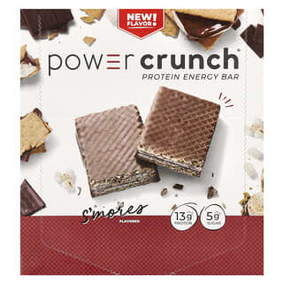 Barras Energéticas de Proteína Sabor S’mores 12 Barras de 40 g c/u