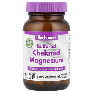 Bluebonnet Nutrition, Magnesio Quelado (200 mg). 60 caps