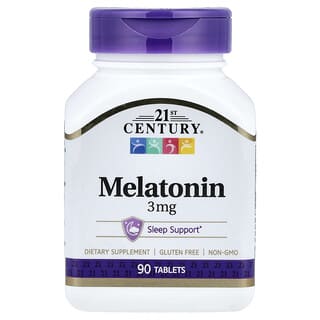 Melatonina, 3 mg, 90 tabletas