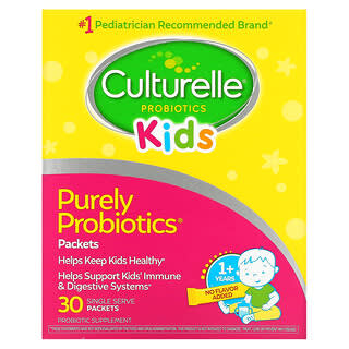 Niños, Purely Probióticos, 1+ años, sin sabor, 23 mg , 30 Single Serve packets