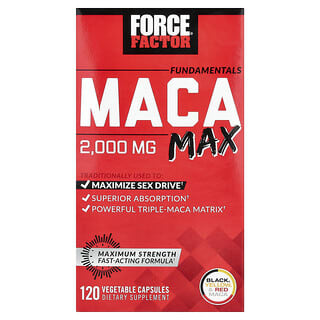 Maca Max 2000 mg 120 Cápsulas Vegetales