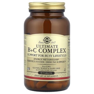 Ultimate B+C Complex, 90 tabletas