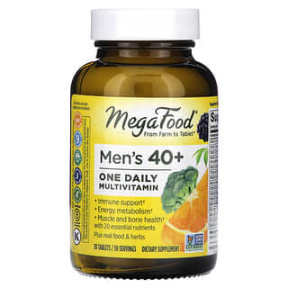 Multivitamínico para Hombre 40+, 1 al día. 30 tabs.