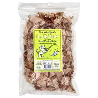 Bow Wow Bonito, The Big Bag, Extra Large Dried Bonito Flakes, para Perros, 4 oz (114 g)