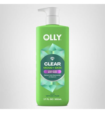 OLLY, Skin Body Wash, Gel de Baño para el Cuerpo, varios aromas. 502 ml.