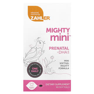 Mighty Mini Prenatal + DHA, 90 softgels