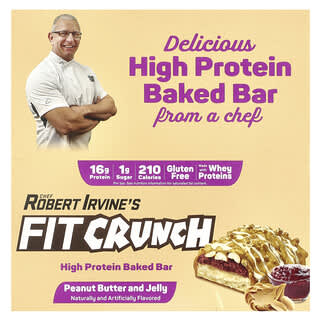 Barras Altas en Proteína Sabor Peanut Butter and Jelly 9 Barras de 46 g c/u