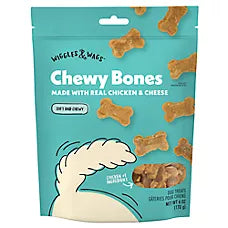 Premios Huesitos Suaves de Pollo y Queso para Perro 6 oz