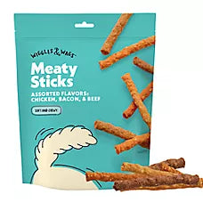 Premios Meaty Sticks de Pollo Tocino y Res para Perro 16 oz