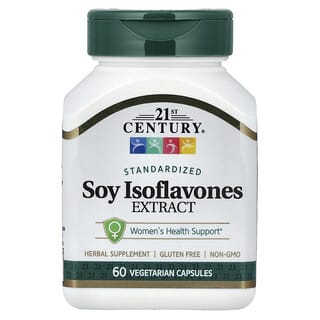 Isoflavonas de Soya Extract, Standardized, 60 caps