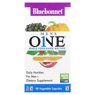 Multivitamínico para Hombre, de alimentos integrales. 90 Vcaps.