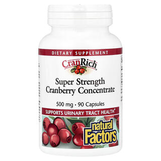 Cranberry Concentrate CranRich Super Strength 500 mg, 90 caps