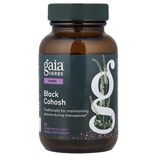 Gaia Herbs, Black Cohosh. 60 Liquid caps