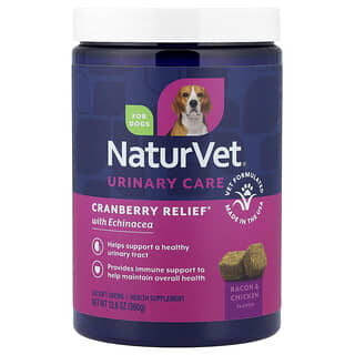 Cranberry Relief® With Echinacea, para Perros, Tocino & Pollo, 120 Soft Chews, 12.6 oz (360 g)
