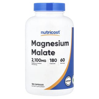 Nutricost, Malato de Magnesio (700 mg). 180 caps