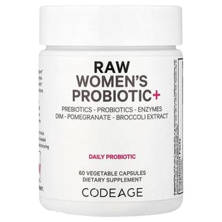 RAW para Mujer Probióticos+ 60 Cápsulas Vegetales