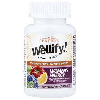 Multivitamínico y Minerales para Mujer, Wellify!. 65 tabs.