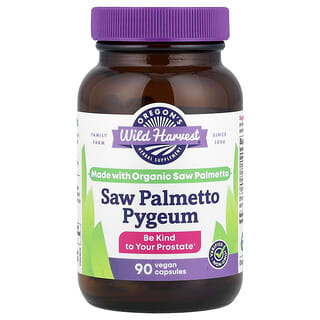 Saw Palmetto Pygeum, 90 caps veganas